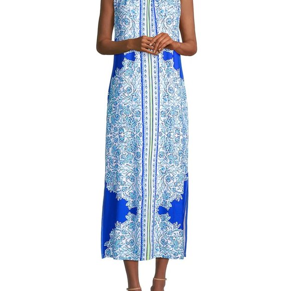 Bingham Halter Midi Dress - Picture 2 of 6